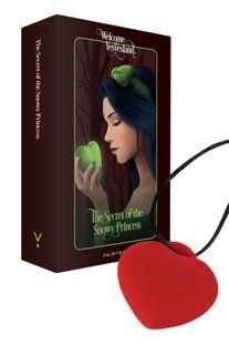 Мінівібратор &laquo;Сердечко&raquo; FairyGasm PleasureStone red, 9 режимів, на шнурку