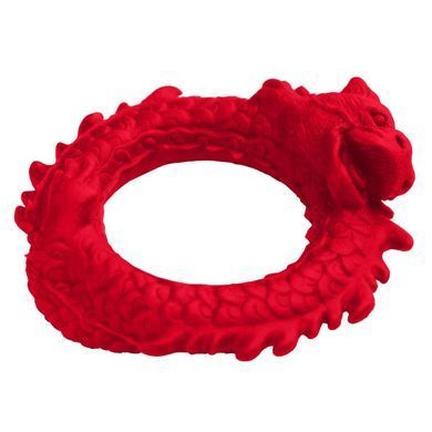 Ерекційне кільце &ndash; дракон Creature Cocks Rise of the Dragon Silicone Penis Ring &ndash; Red, діаметр 4 см