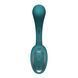 Вагінально-кліторальний вібратор Satisfyer G for Goddess 2 Bottle Green, 2 мотори