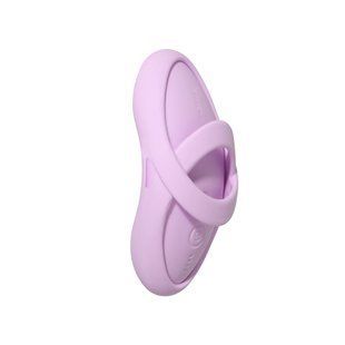 Смарт-вібратор для клітора Svakom Echo 2 Pink Lilac, підігрів до 38 &deg;C, знімна насадка на палець