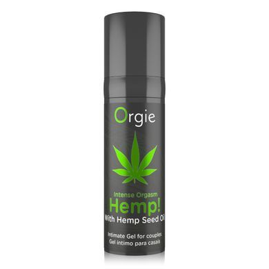 Посилювач оргазму Intense Orgasm Hemp!, 15 мл. з олією канабісу ORGIE (Бразилія-Португалія)