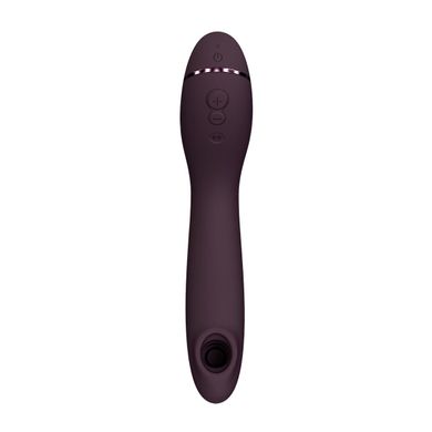 Вібратор для точки G з вакуумною стимуляцією Womanizer OG Aubergine