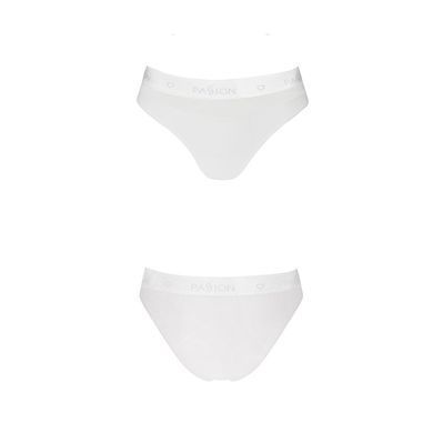 Трусики с прозрачной вставкой Passion PS006 PANTIES L, white