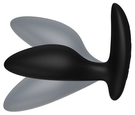 Анальная смарт-вибропробка We-Vibe Ditto+ Satin Black с пультом ДУ