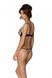 Еротичний комплект Passion MARINA SET WITH OPEN BRA, XXL/XXXL, beige, відкриті чашки