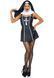 Костюм монашки Leg Avenue Naughty Nun XS, платье, головной убор