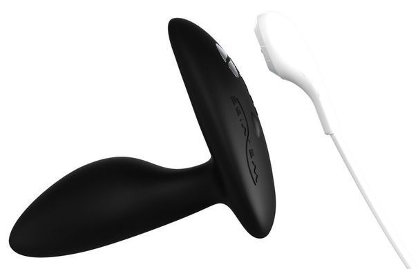 Анальная смарт-вибропробка We-Vibe Ditto+ Satin Black с пультом ДУ