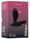 Анальная смарт-вибропробка We-Vibe Ditto+ Satin Black с пультом ДУ