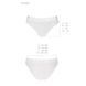 Трусики с прозрачной вставкой Passion PS006 PANTIES L, white