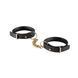 Наручники з екошкіри Bijoux Indiscrets Maze &ndash; Thin Handcuffs Black