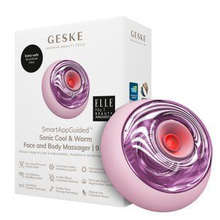 Масажер для обличчя та тіла GESKE Sonic Cool&Warm Face and Body Massager 9в1 pink