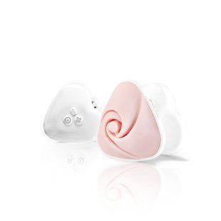 Вибратор для клитора Mystim Heart&acute;s Desire White, 8 режимов, очень мощный