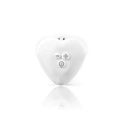 Вибратор для клитора Mystim Heart&acute;s Desire White, 8 режимов, очень мощный