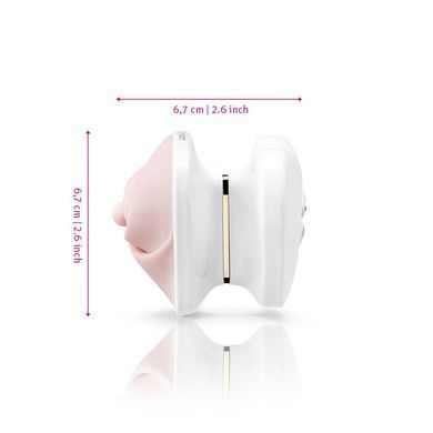 Вибратор для клитора Mystim Heart&acute;s Desire White, 8 режимов, очень мощный