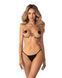 Прикраса на тіло Obsessive Lustique Black harness bra S/M/L