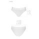 Трусики з прозорою вставкою Passion PS006 PANTIES S, white