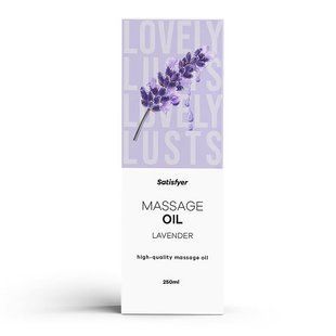 Масажна олія Satisfyer Massage Oil Lavender 250 мл