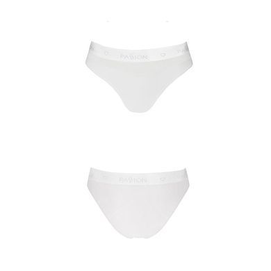 Трусики с прозрачной вставкой Passion PS006 PANTIES XL, white