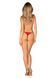 Трусики з доступом Obsessive Ingridia crotchless thong M/L, червоні