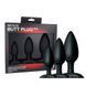 Набір анальних пробок Nexus Butt Plug Trio, макс. діаметр 3&ndash;4&ndash;5 см