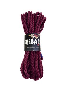 Джутова мотузка для шібарі Feral Feelings Shibari Rope, 8 м фіолетова