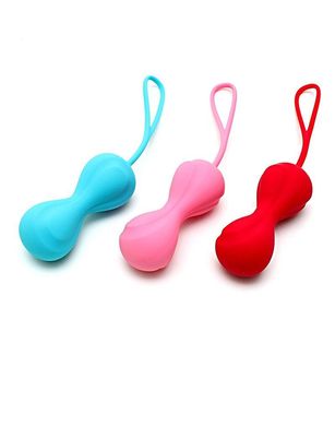 Вагінальні кульки Satisfyer Power Balls (3 пари), діаметр 3,4см, маса 60-76-92г, з кулькою всередині