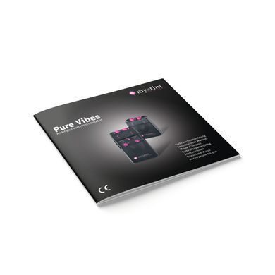 Электростимулятор Mystim Pure Vibes, 2 канала, 3 программы, механические переключатели