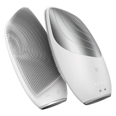 Електронна звукова термо щітка для обличчя GESKE Sonic Thermo Facial Brush 6в1 white