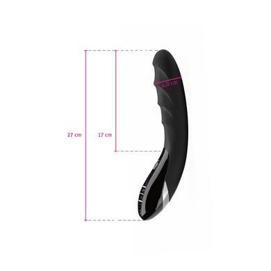 Вібратор з електростимуляцією Mystim Sizzling Simon eStim Black, міостимулятор