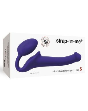 Безремінний страпон Strap-On-Me Violet S, повністю регульований, діаметр 2,7 см