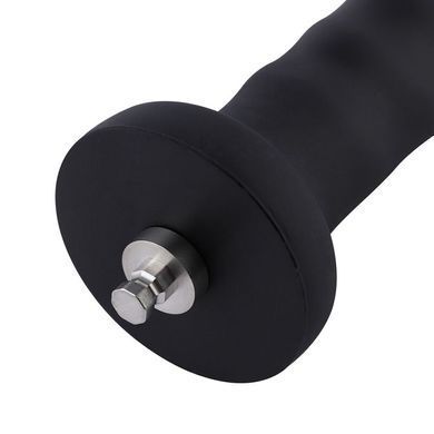 Силіконовий фалоімітатор для секс-машин Hismith 7.1&Prime; Anal Dildo Black, система KlicLok