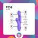 Вібратор-кролик Good Vibes Only - Tess Rabbit Vibrator with G-Spot Stimulator