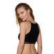 Спортивный топ с прозрачной вставкой Passion PS006 TOP S, black