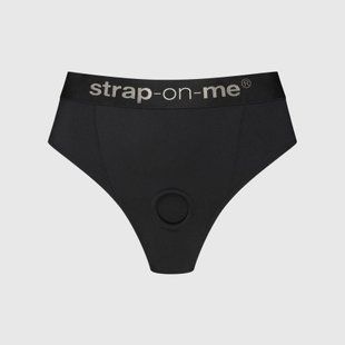 Трусики з фіксацією дилдо Strap-On-Me Harness Lingerie Idole - XS - Black