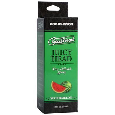 Зволожувальний спрей оральний Doc Johnson GoodHead &ndash; Juicy Head Dry Mouth Spray &ndash; Watermelon 59мл