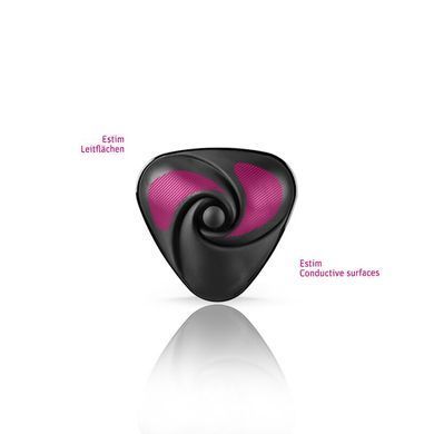 Вибратор для клитора с электростимуляцией Mystim Heart&acute;s Desire Black Edition