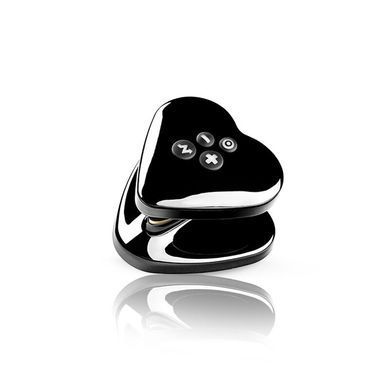 Вибратор для клитора с электростимуляцией Mystim Heart&acute;s Desire Black Edition