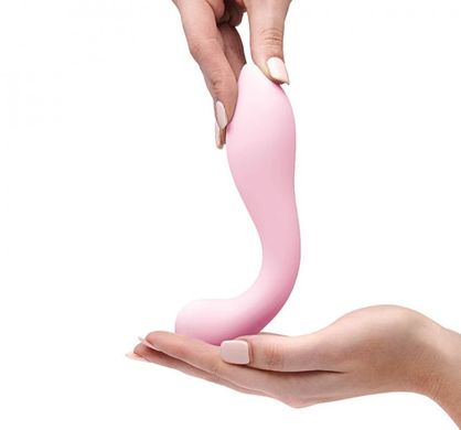 Фалоімітатор DISCREET Discreet Silicone G-spot Dildo колір: рожевий So Divine (Великобританія)