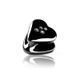 Вибратор для клитора с электростимуляцией Mystim Heart&acute;s Desire Black Edition