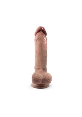 Фалоімітатор SilexD Tomas Premium Real Skin Flesh (9in MODEL 1), ультрареалістик, діаметр 5 см
