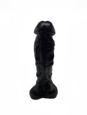 Крафтовое мыло-член с присоской Чистий Кайф Black size XL, натуральное