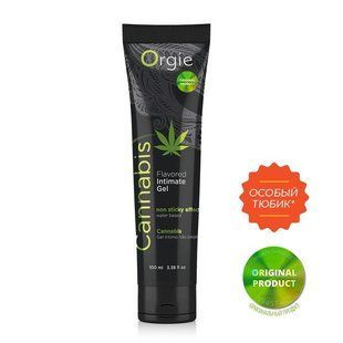 Їстівний лубрикант на водній основі LUBE TUBE канабіс, 100 мл ORGIE (Бразилія-Португалія)