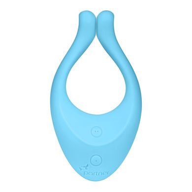 Вибратор для пар Satisfyer Endless Love Blue, 3 независимых мотора, многофункциональный