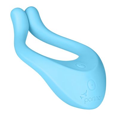 Вибратор для пар Satisfyer Endless Love Blue, 3 независимых мотора, многофункциональный