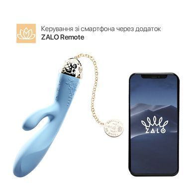 Смартвібратор-кролик Zalo &mdash; Rosalie Royal Blue
