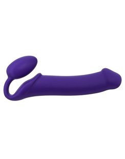 Безремінний страпон Strap-On-Me Violet XL, повністю регульований, діаметр 4,5 см