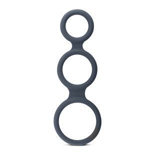 Тройное эрекционное кольцо Boners Triple Ring, диаметр 2,6; 3,3 и 3,8 см