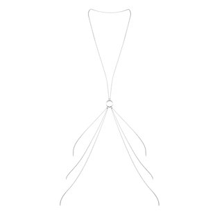 Ланцюжок для тіла Bijoux Indiscrets Magnifique 8 Body Chain — Silver