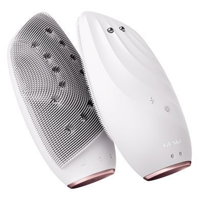 Очищувальна щітка для обличчя GESKE Sonic Thermo Facial Brush&Face-Lifter 8в1 starlight
