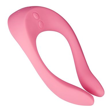 Вибратор для пар Satisfyer Endless Joy Pink, 3 независимых мотора, многофункциональный